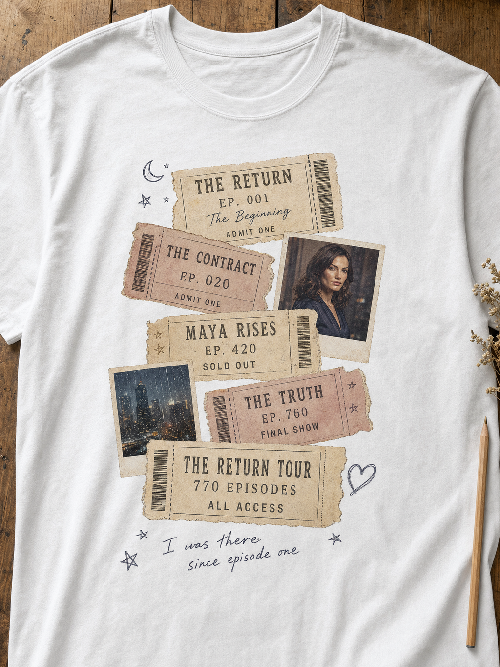 The Return - Ticket Stub Tee